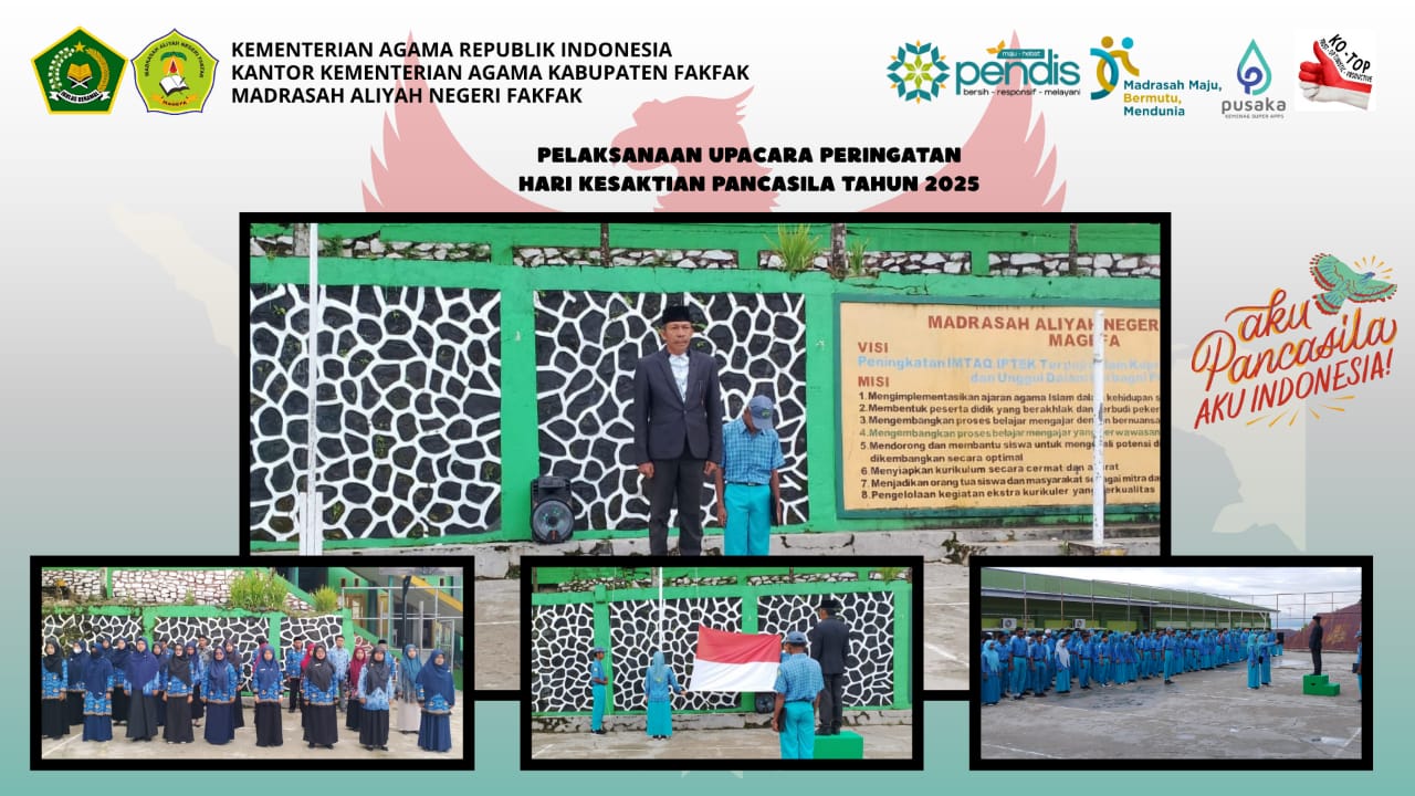 Read more about the article MAN Fakfak Gelar Upacara Peringatan Hari Kesaktian Pancasila dengan Khidmat