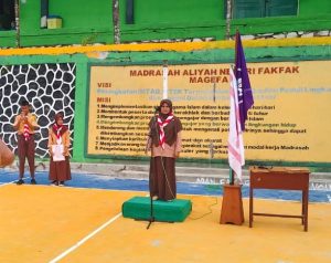 Read more about the article Kepala MAN Fakfak Lantik Pengurus Ambalan Baru: Jadilah Representasi Karakter Siswa