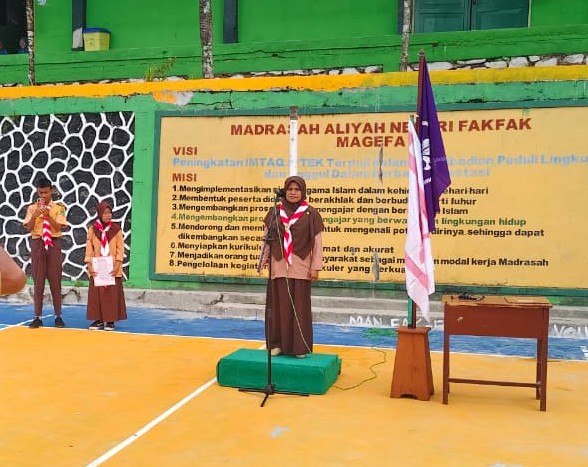 Read more about the article Kepala MAN Fakfak Lantik Pengurus Ambalan Baru: Jadilah Representasi Karakter Siswa