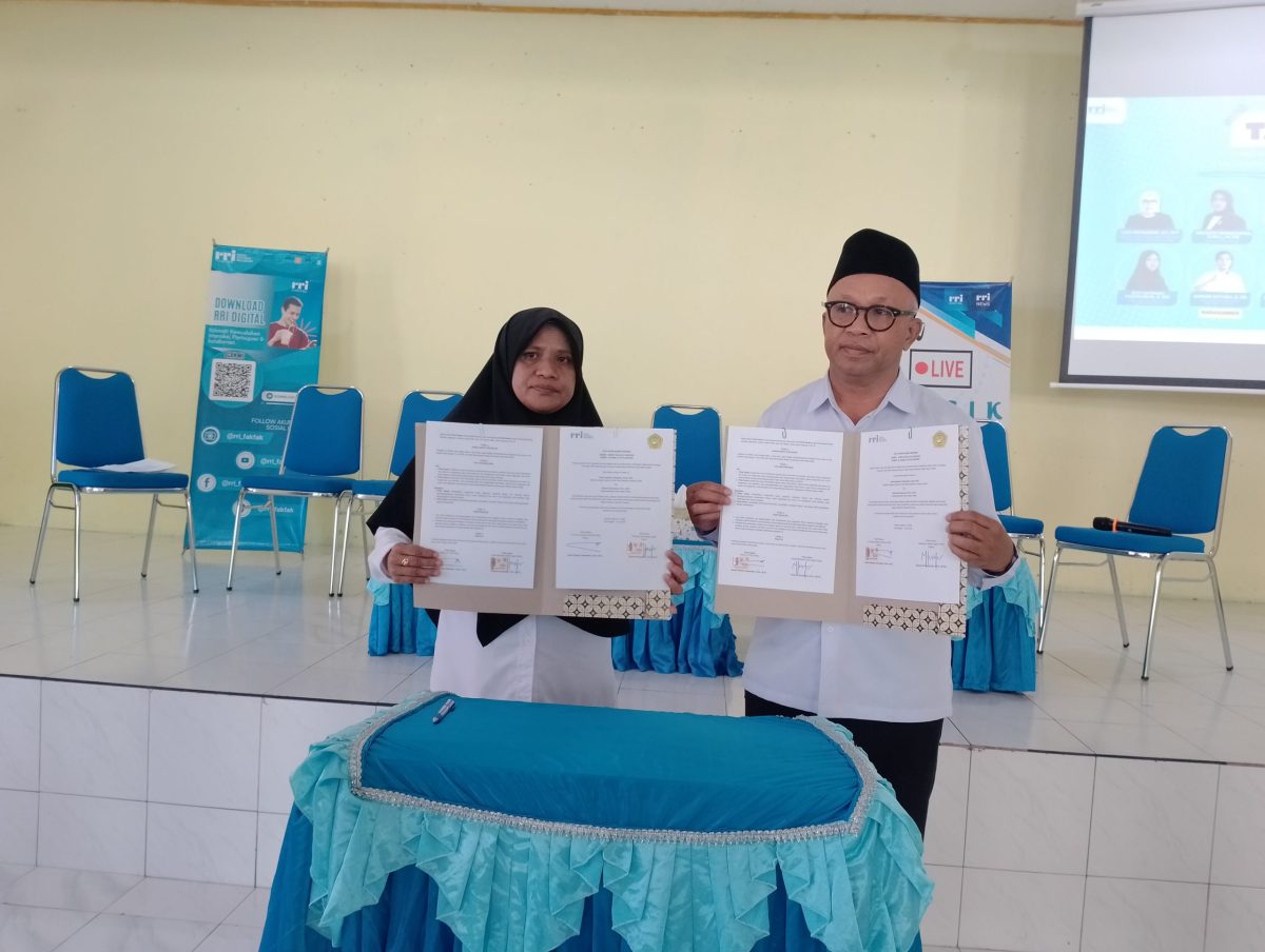 Read more about the article Perkuat Publikasi Pendidikan, MAN Fakfak Resmi Gandeng LPP RRI